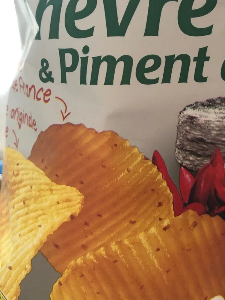 Chips chevres piment d espelette