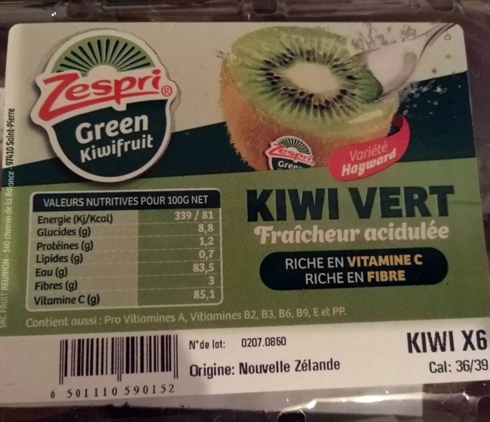 Kiwi vert
