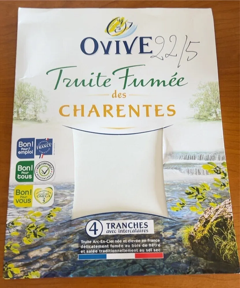 Truite fumée des Charentes
