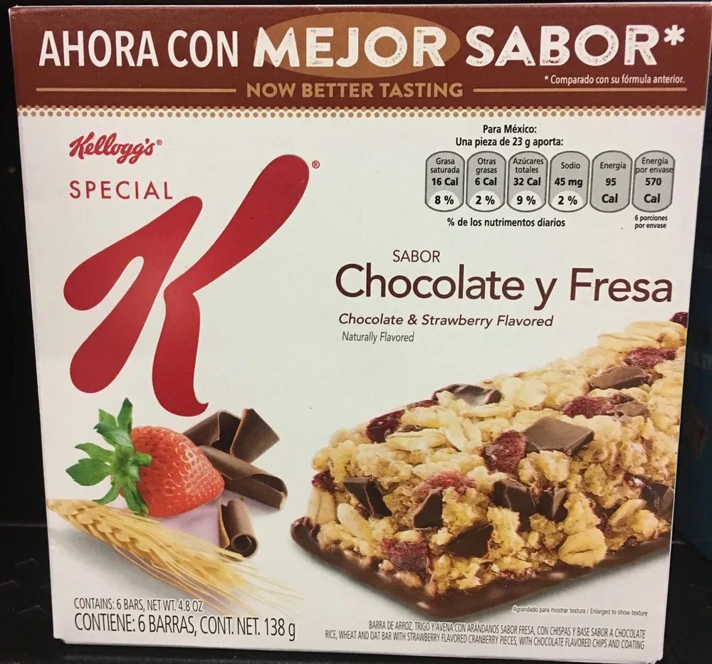 Special K Chocolate y Fresa