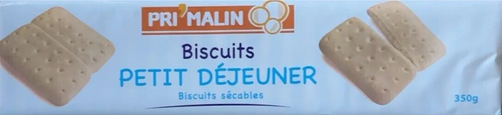 Biscuits petit dejeuner