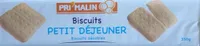 Biscuits petit dejeuner