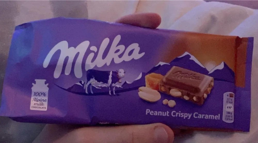 Peanut crispy caramel