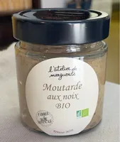 Moutarde aux noix bio
