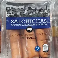 Salchichas cocidas ahumadas de cerdo