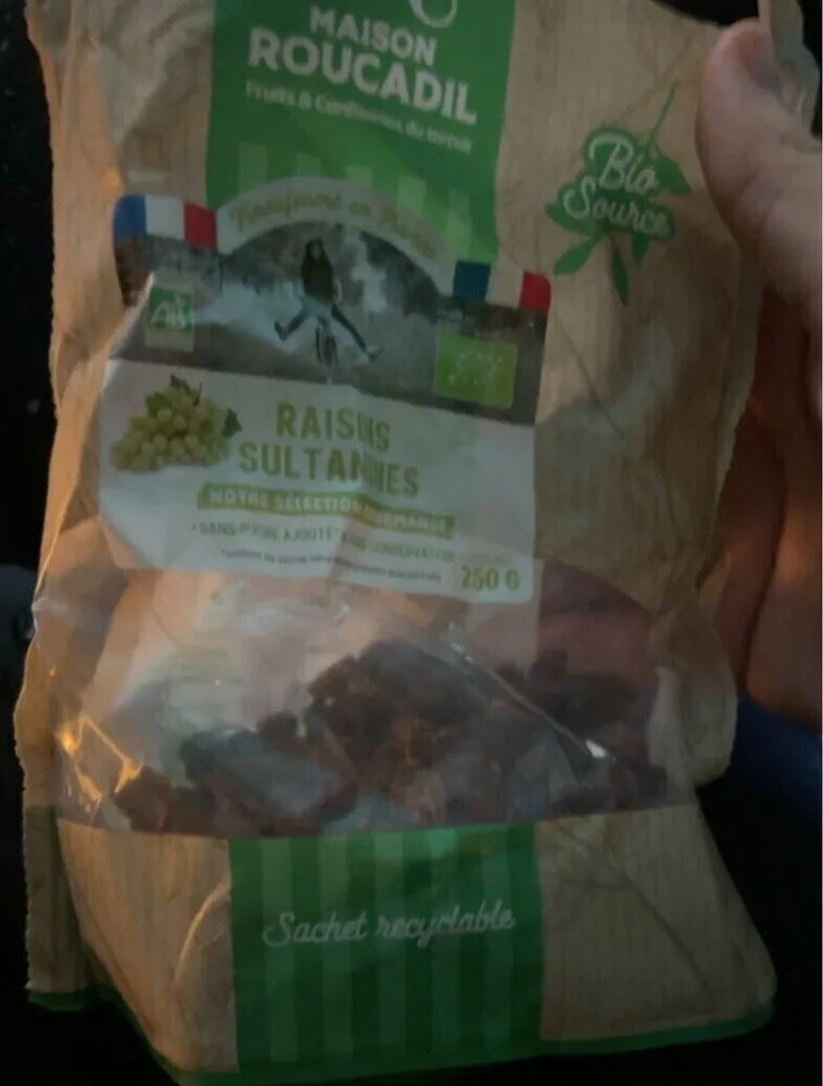 raisins sultanines