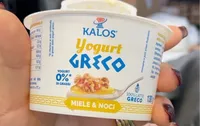 Yogurt greco miele e noci