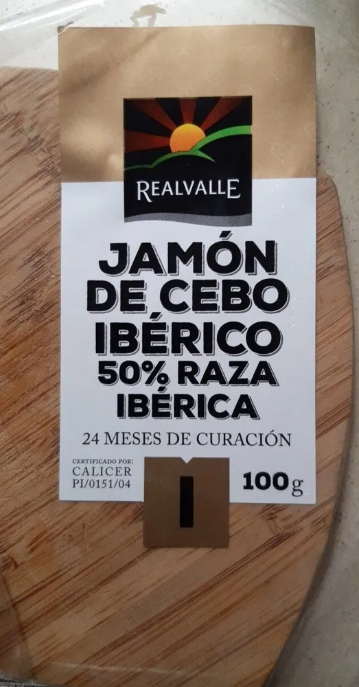Jamón de cebo ibérico