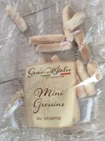 Mini gressins au sésame