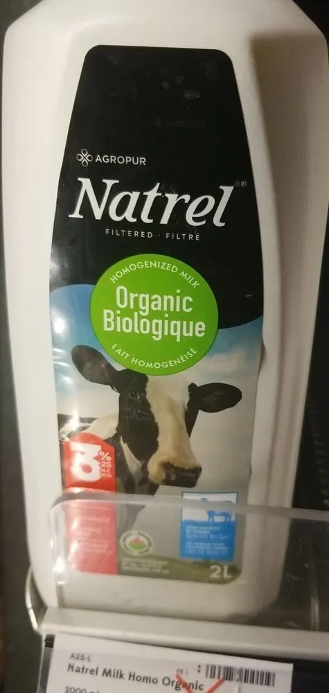 Organic milk