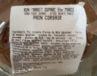 Pain corsaire tranché