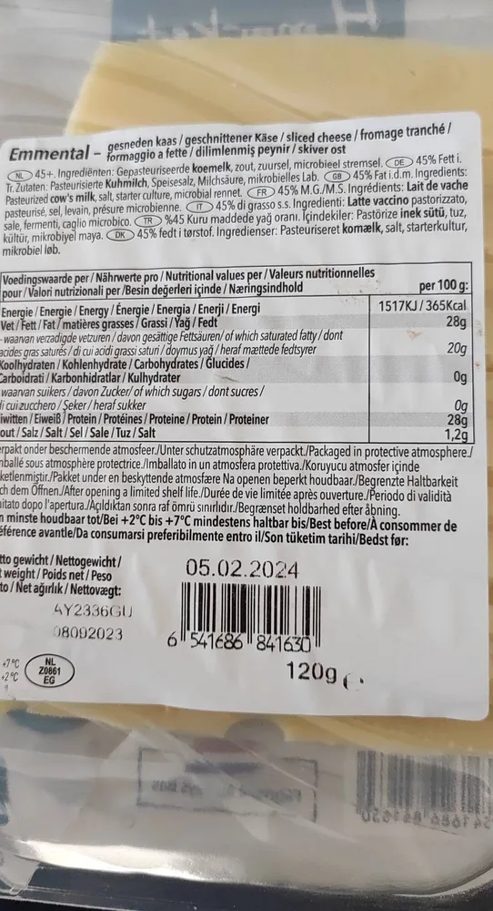Emmental h market spécial sandwich