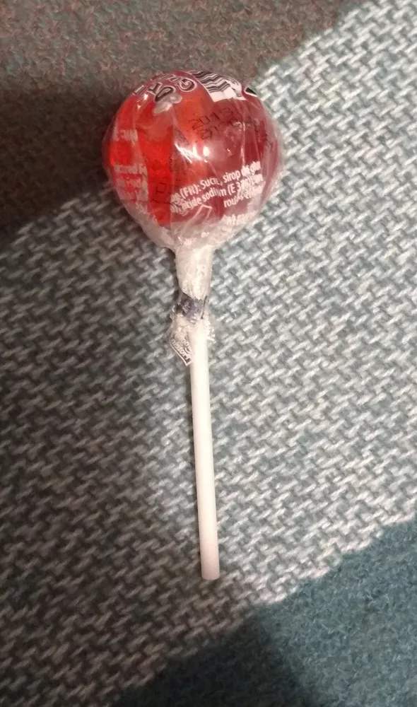Assorted lollipops myrtille