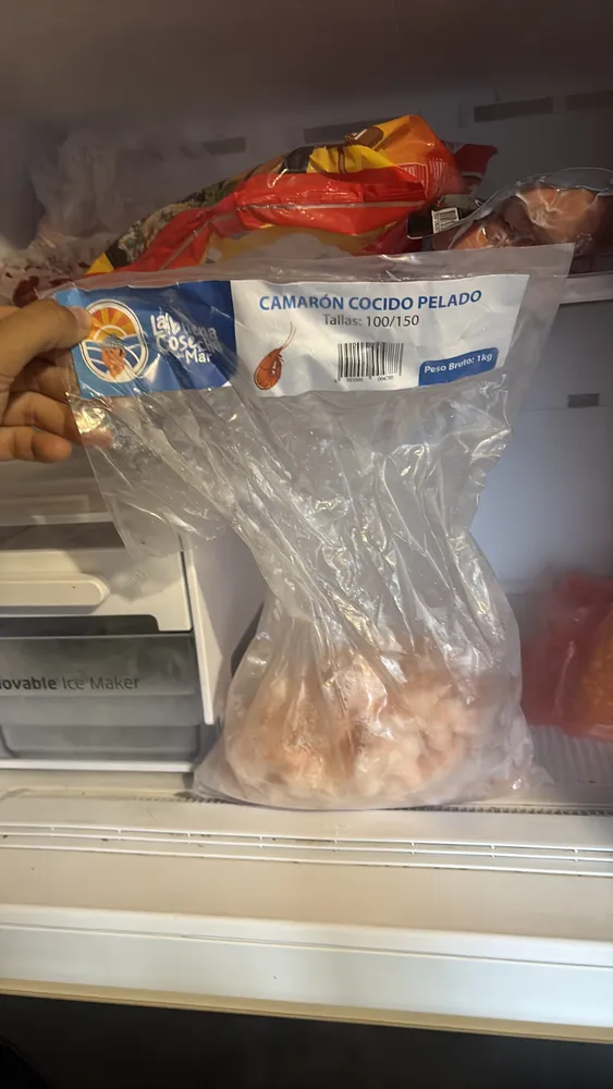 Camarón Cocido Pelado