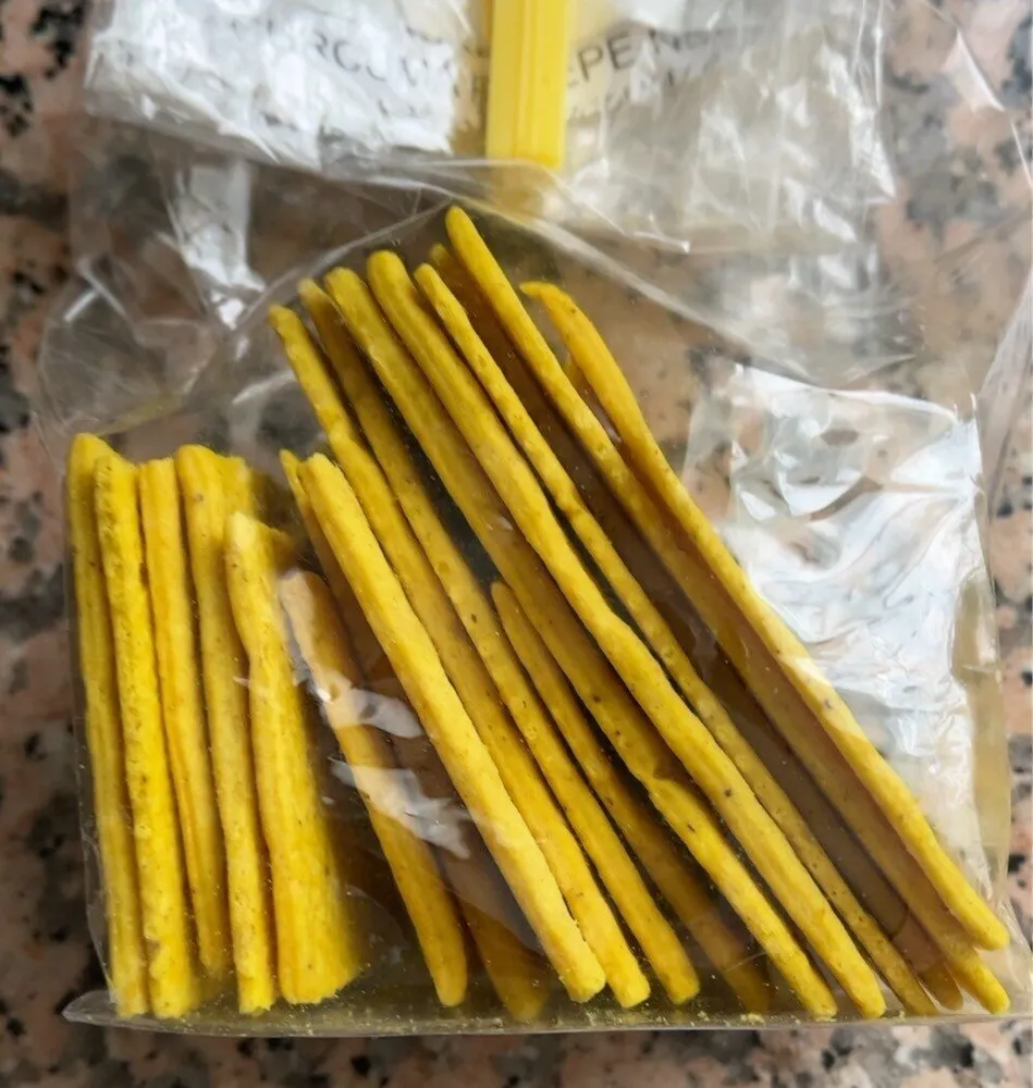 Crackers curcuma e pepe nero