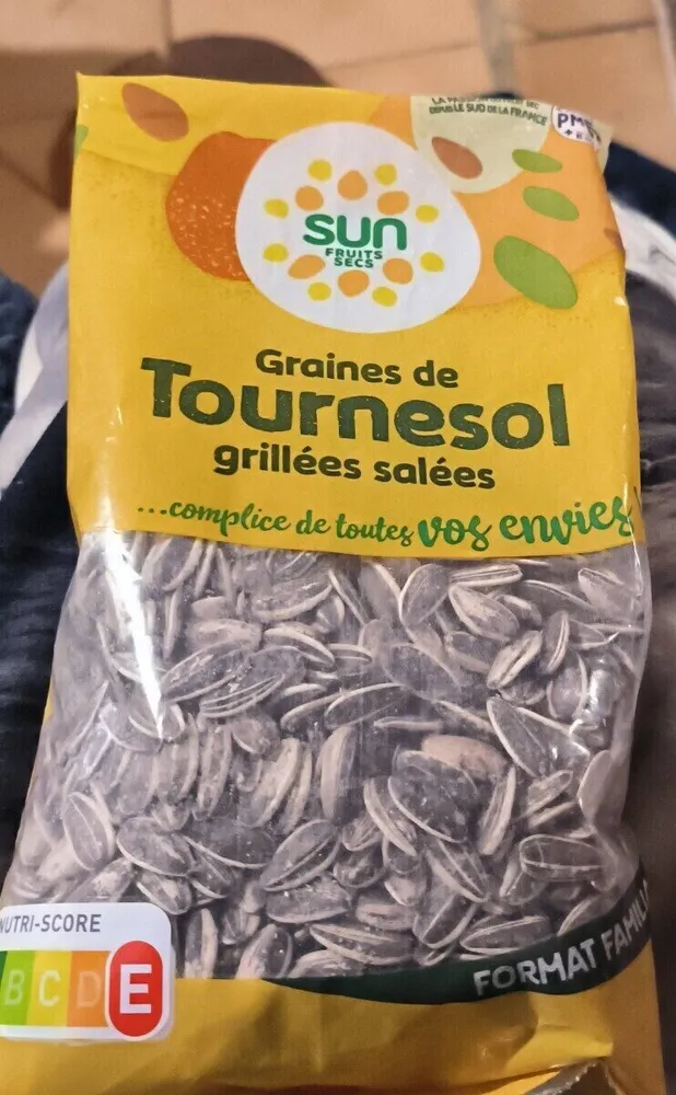 Graines de Tournesol grillées salées