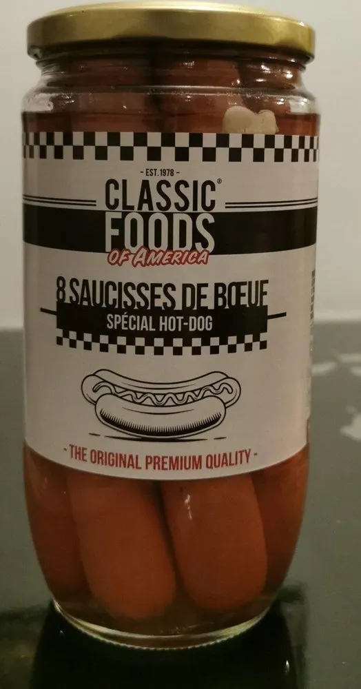Saucisses de boeuf