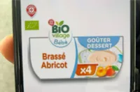 Brassé abricot