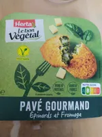 Pavé Gourmand épinards et fromage