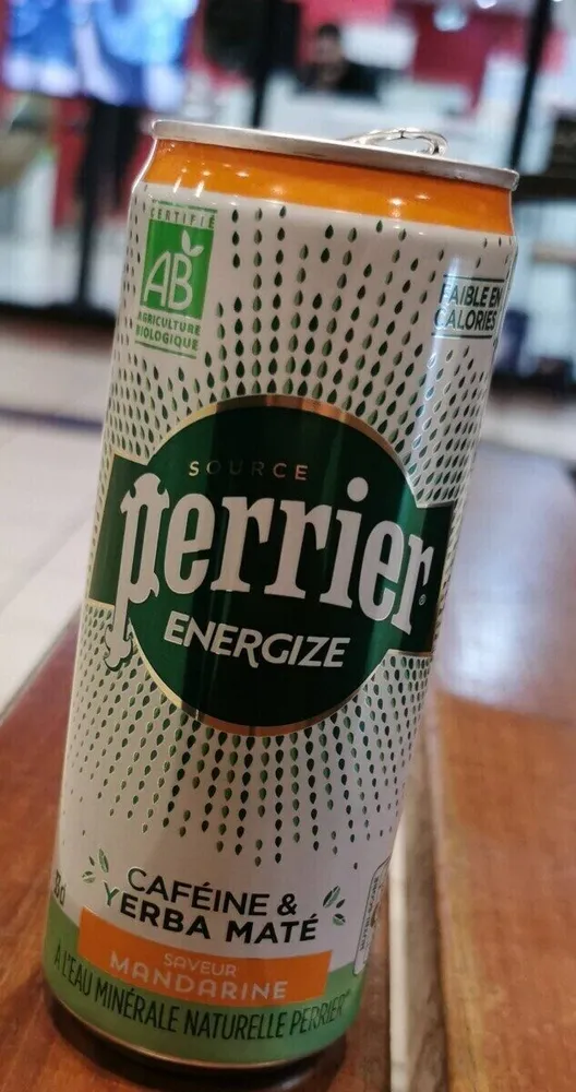 Perrier Energize mandarine