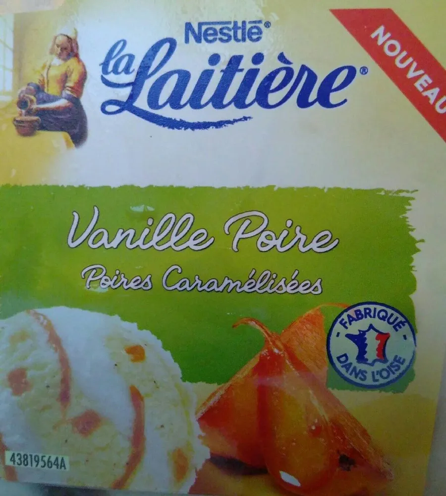 Vanille poire poires caramélisées