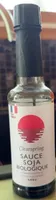 Sauce soja biologique