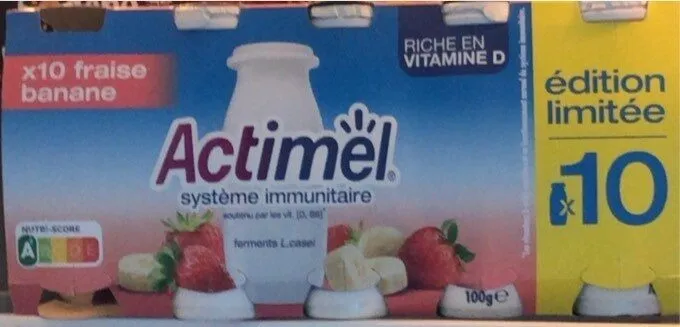 Actimel Fraise Banane