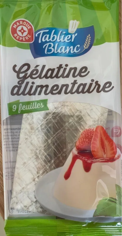 Gelatine alimentaire