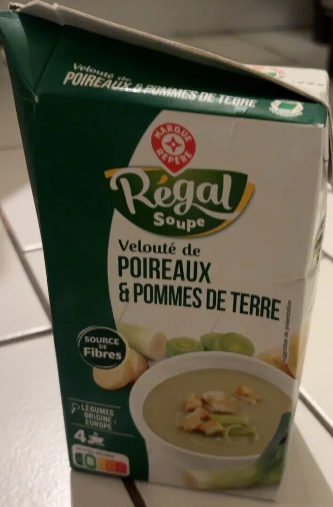 Velouté de poireaux et pommes de terre