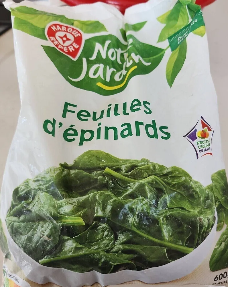Feuilles d'épinards