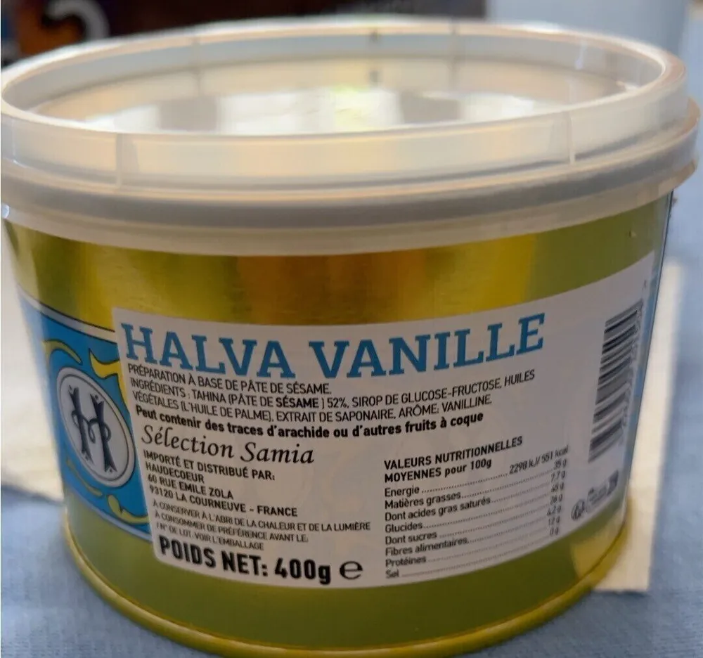 Halva vanille