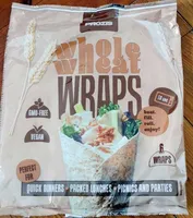 6 Wraps de Blé Complet
