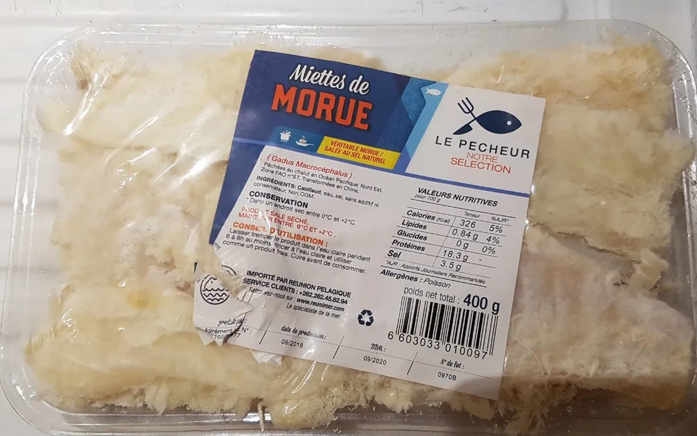 Miettes de morue