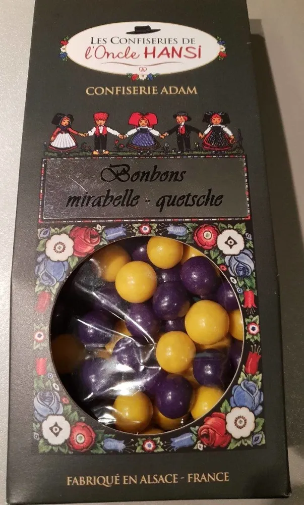 Bonbons mirabelle quetsches