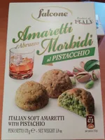 Amaretti d'Abruzzo morbidi al pistacchio