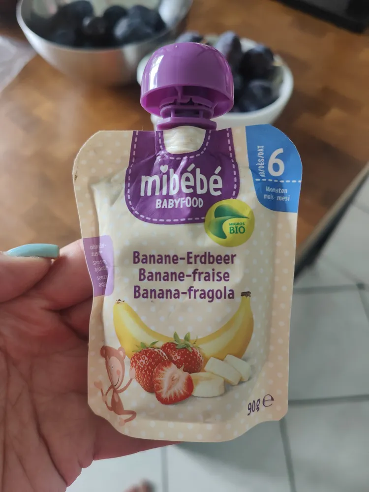 Banane-Erdbeer, Banane-fraise, Banana-fragola