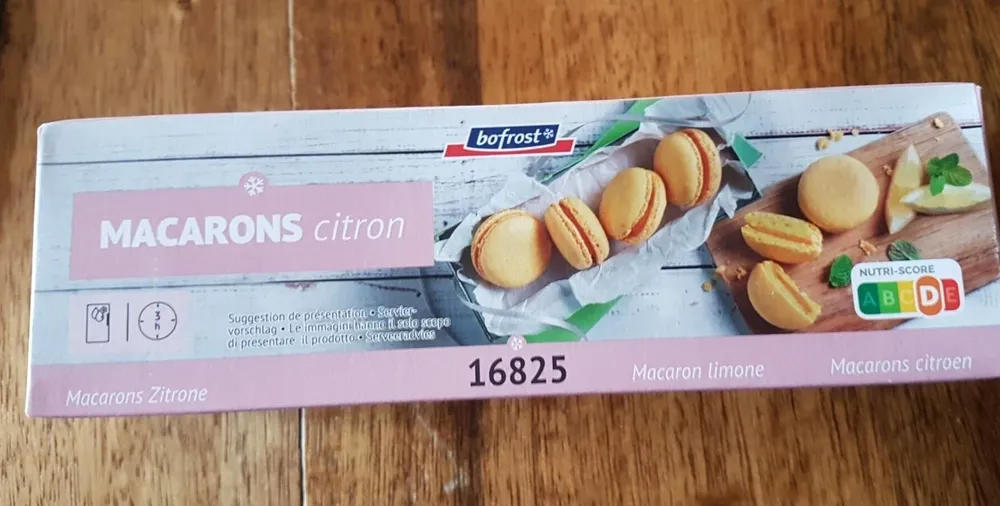 Macaron citron