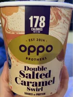 Double salted caramel swirl
