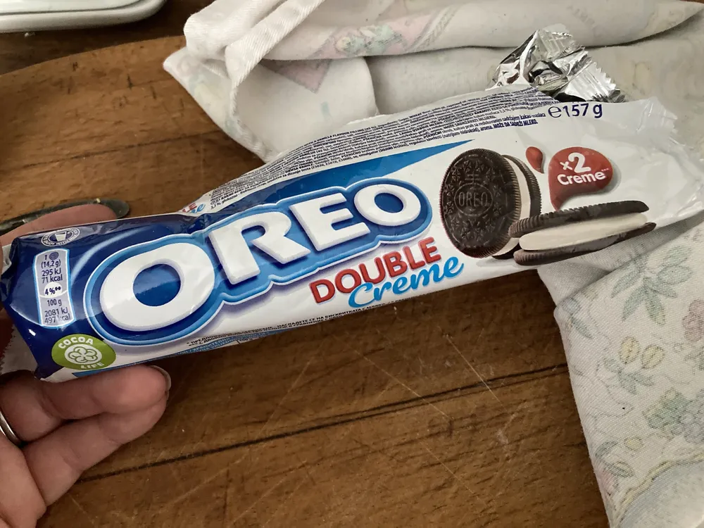 Oreo double crème