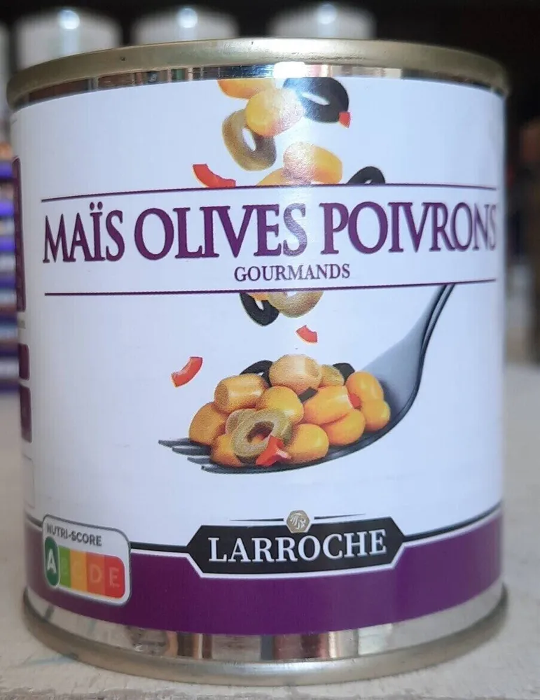 Maïs olives poivrons  gourmands