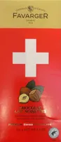 Chocolat lait noisettes