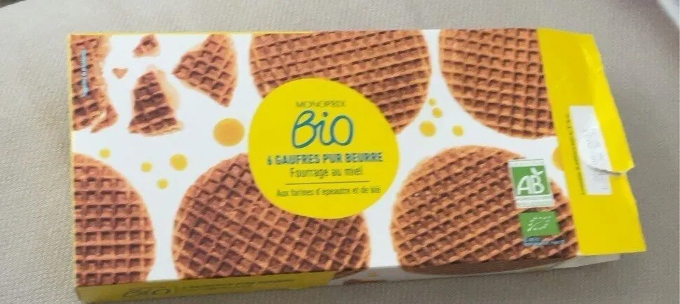 Gauffres pur beurre miel