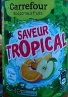 Carrefour boisson aux fruits saveur tropical