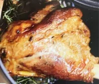 Souris d’agneau fondante cuite dans son jus au thym