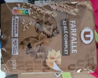 Farfalle au blé complet