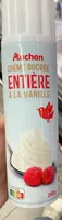 Crème sucrée entière a la vanille