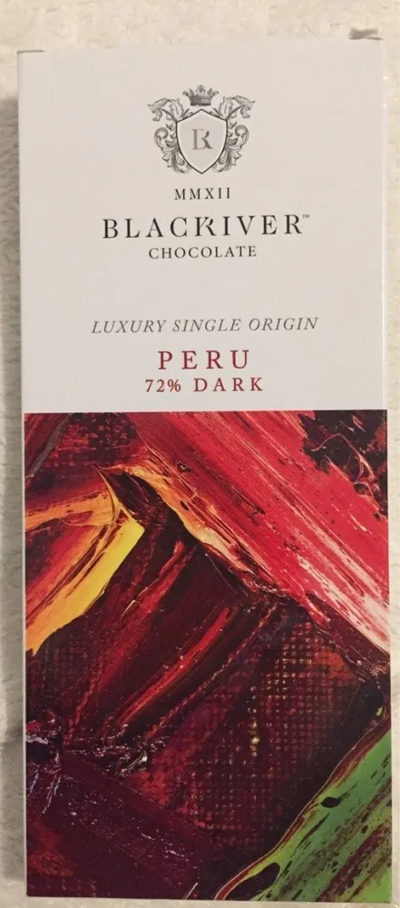 Luxury single origin Peru 72% dark