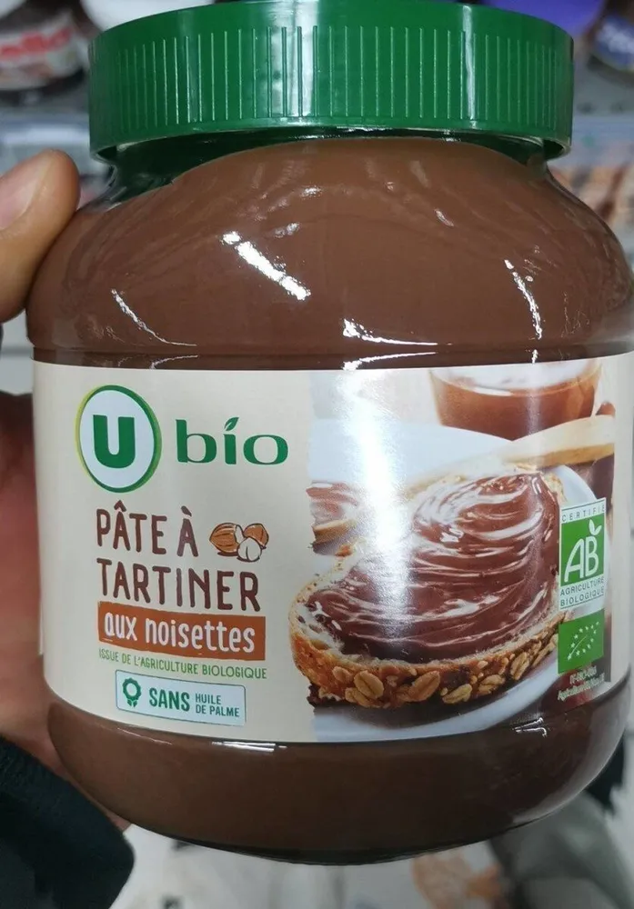 Pâte à tartiner aux noisettes