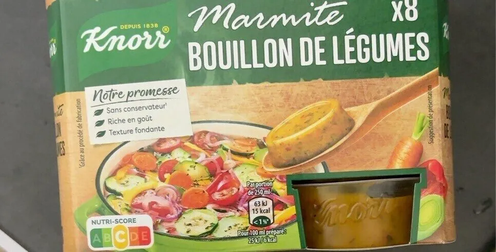 Bouillon de legumes