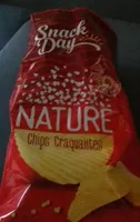 Chips craquantes nature